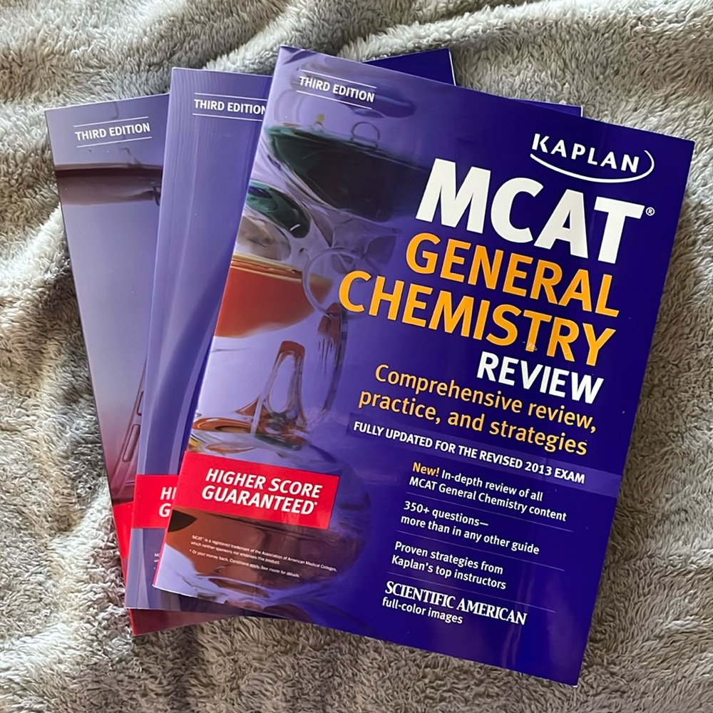 Kaplan MCAT books